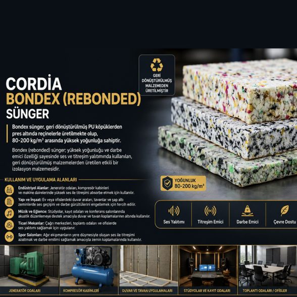 BONDEX (REBONDED) SÜNGER
