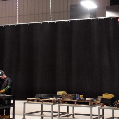 KARBON KUMAŞ KAYNAK PERDESİ